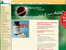 Tablet Screenshot of biotikon.de